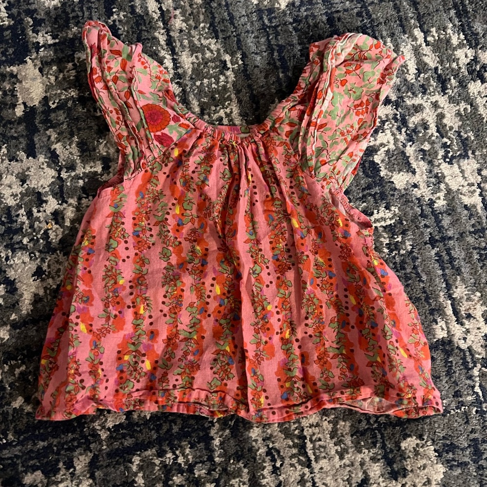 Floral Pink Blouse